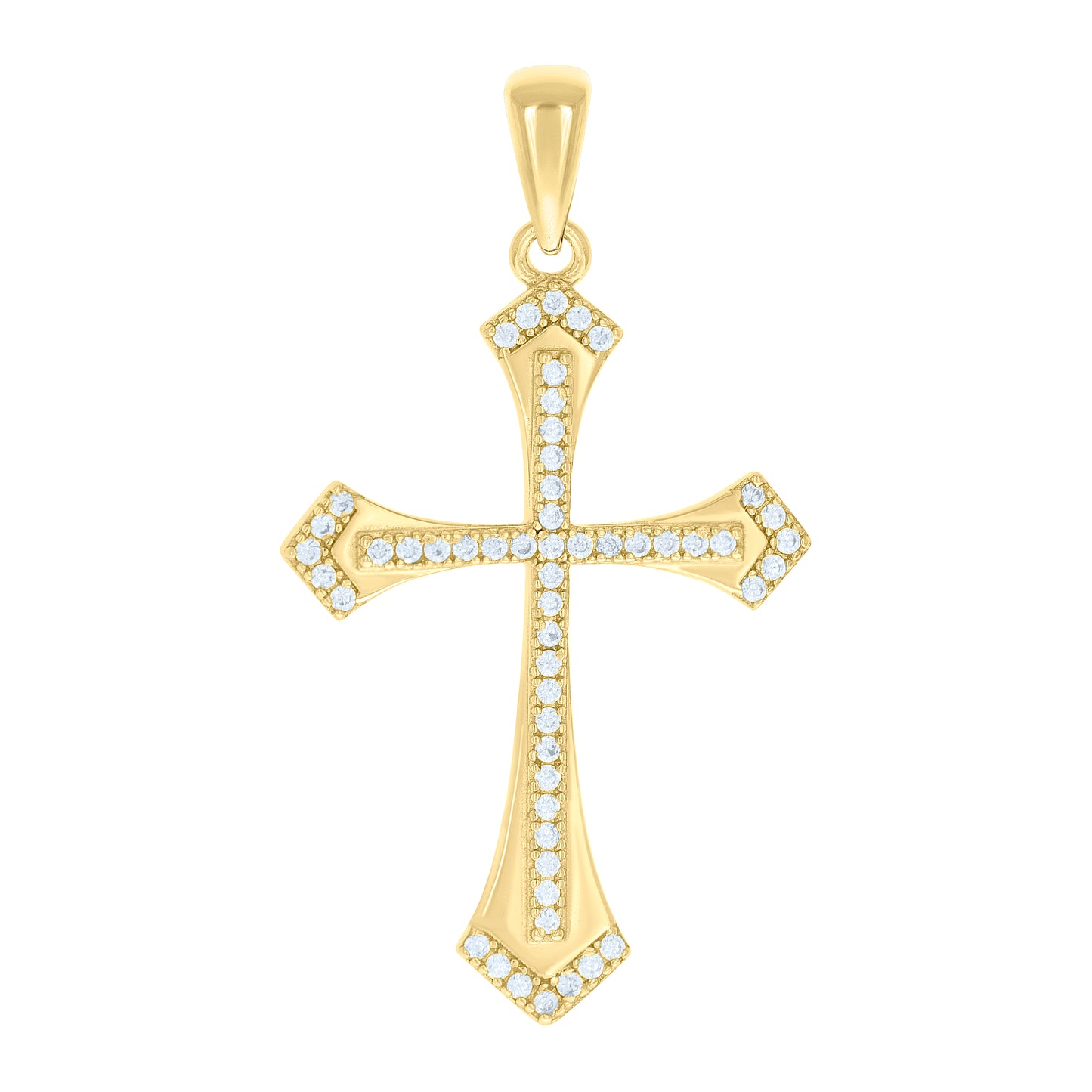 925 Sterling Silver Cz Pendant