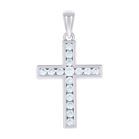 925 Sterling Silver Cz Pendant