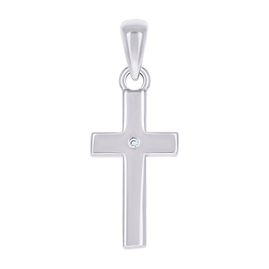 925 Sterling Silver Cz Pendant