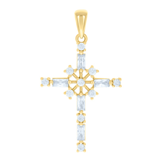 925 Sterling Silver Cz Pendant