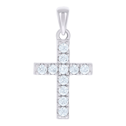 925 Sterling Silver Cz Pendant