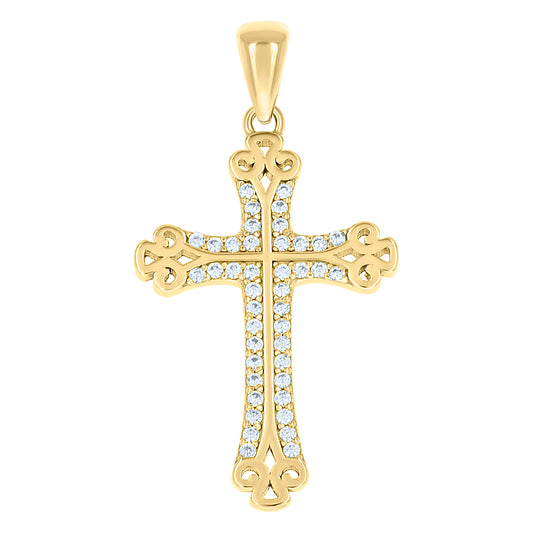 925 Sterling Silver Cz Pendant