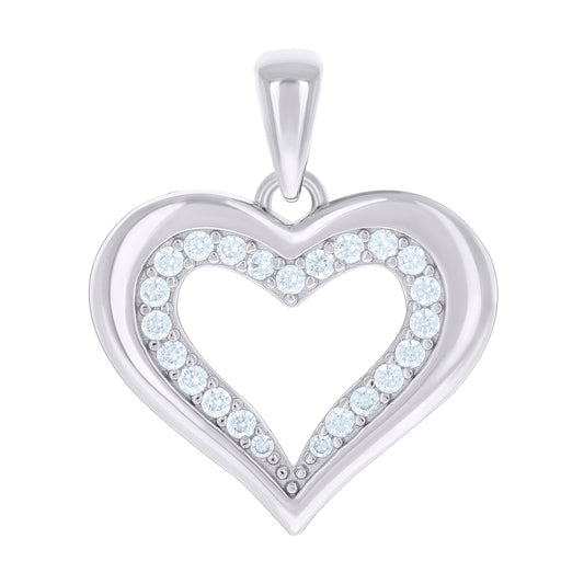 925 Sterling Silver Cz Pendant