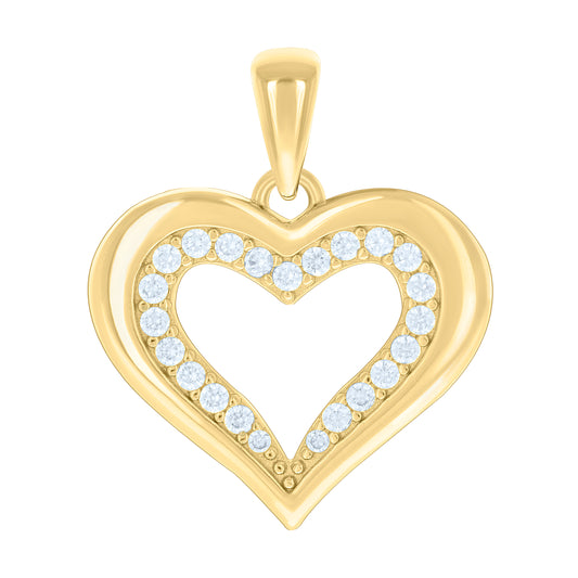 925 Sterling Silver Cz Pendant