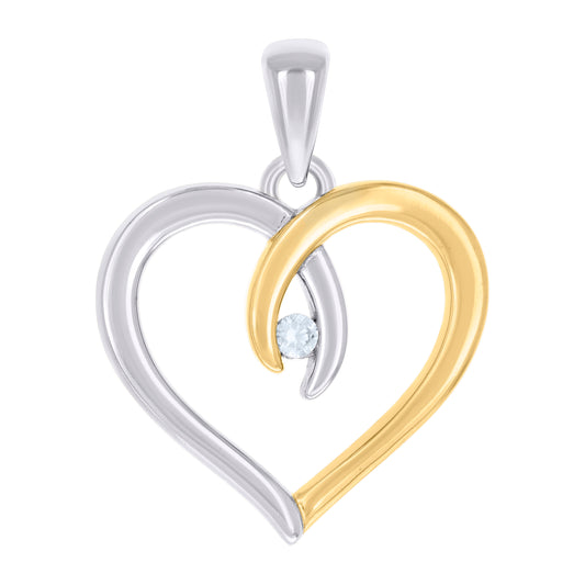 925 Sterling Silver Cz Pendant