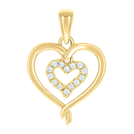 925 Sterling Silver Cz Pendant