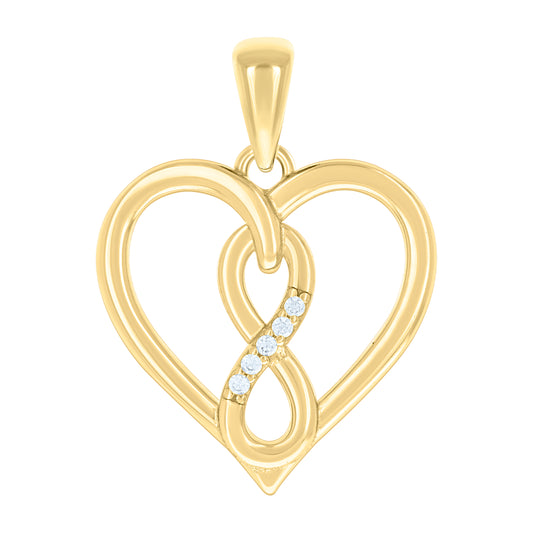 925 Sterling Silver Cz Pendant