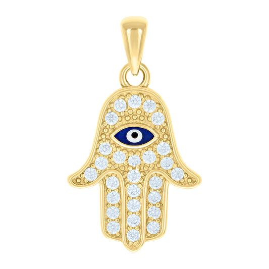 925 Sterling Silver Cz Pendant