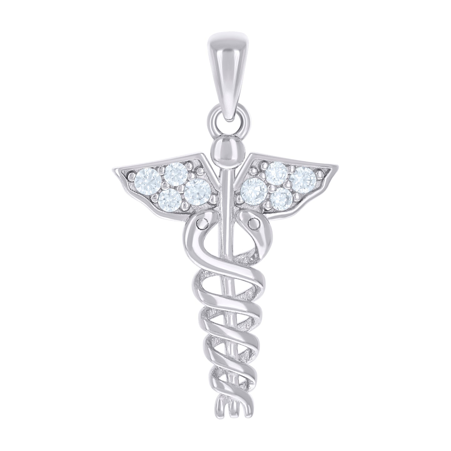 925 Sterling Silver Cz Pendant