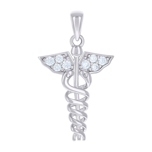 925 Sterling Silver Cz Pendant