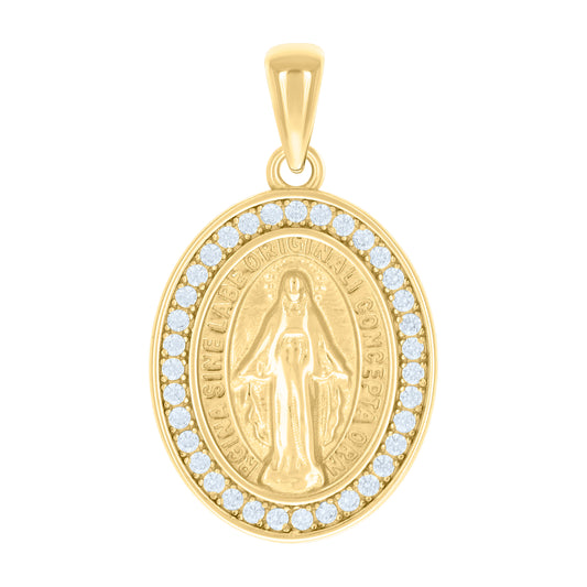 925 Sterling Silver Cz Pendant