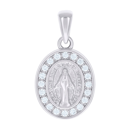 925 Sterling Silver Cz Pendant