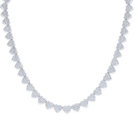 925 Sterling Silver R:2.60Ctw; B:1.91Ctw Moissanit