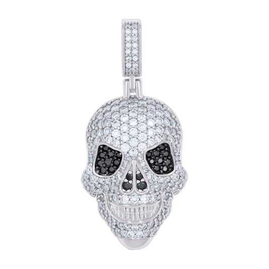 925 Silver Pendant Moissanite Ctw R:2.32