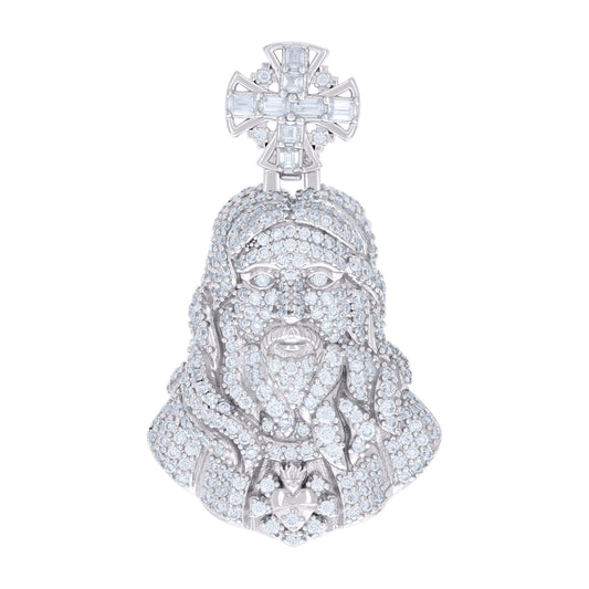 925 Sterling Silver R:1.90Ctw, B:0.37Ctw Pendant 3