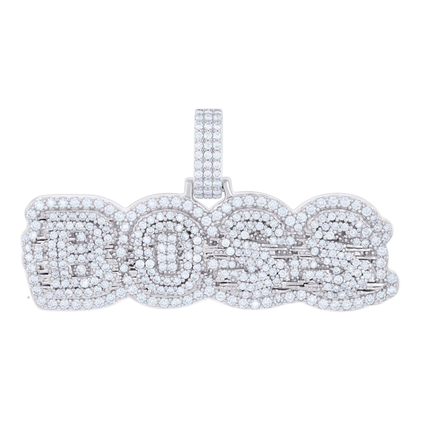 925 Sterling Silver 2.47Ctw Moissanite Pendant