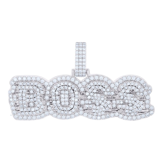 925 Sterling Silver 2.47Ctw Moissanite Pendant