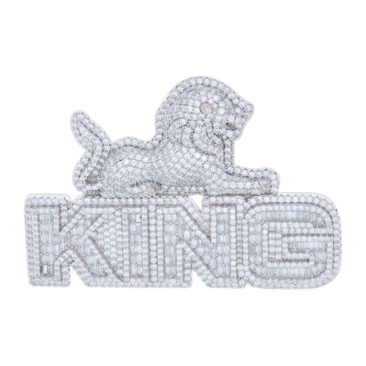 925 Sterling Silver R:5.29Ctw; B:3.19Ctw Moissanit