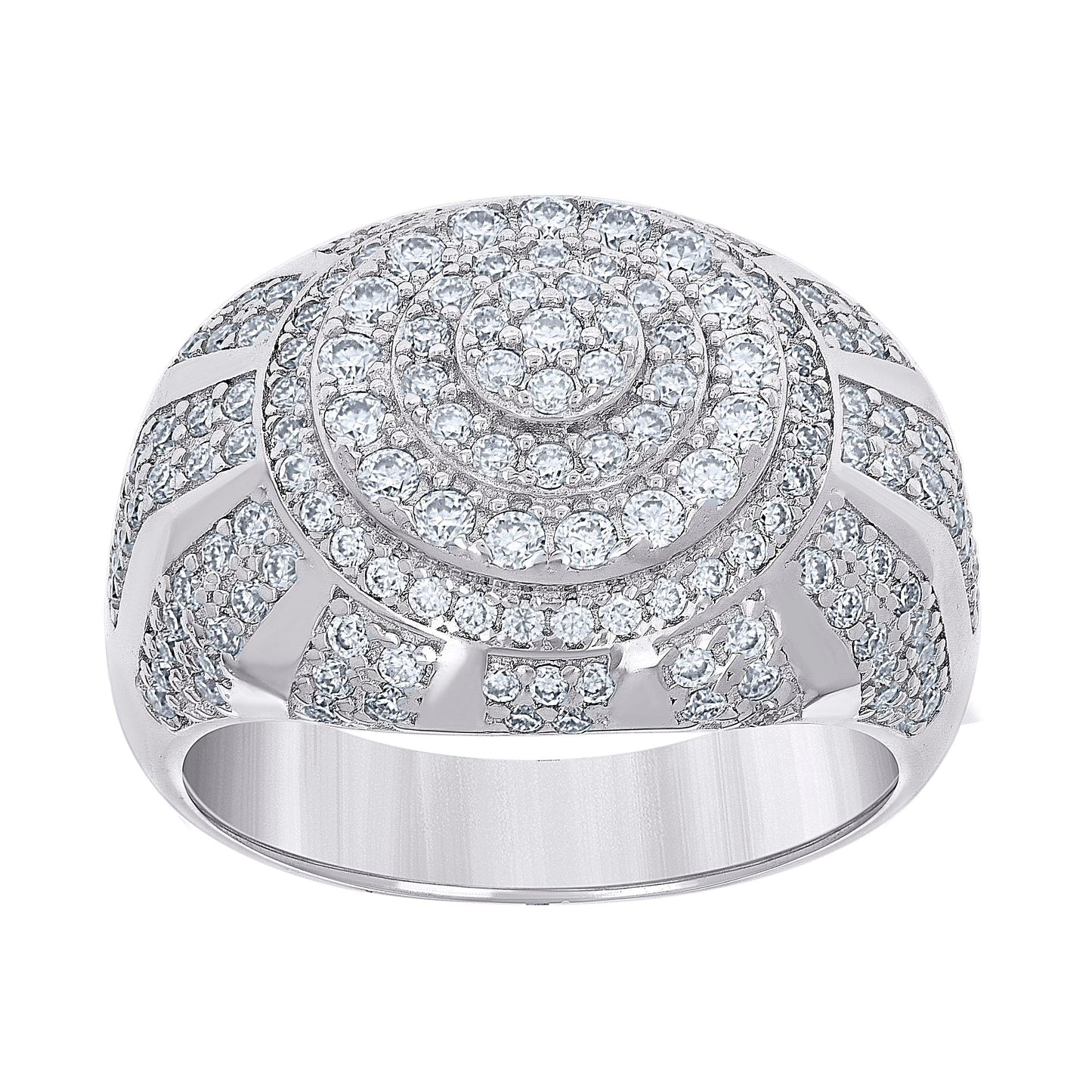 925 Silver 2.45Ctw Moissanite Ring S9