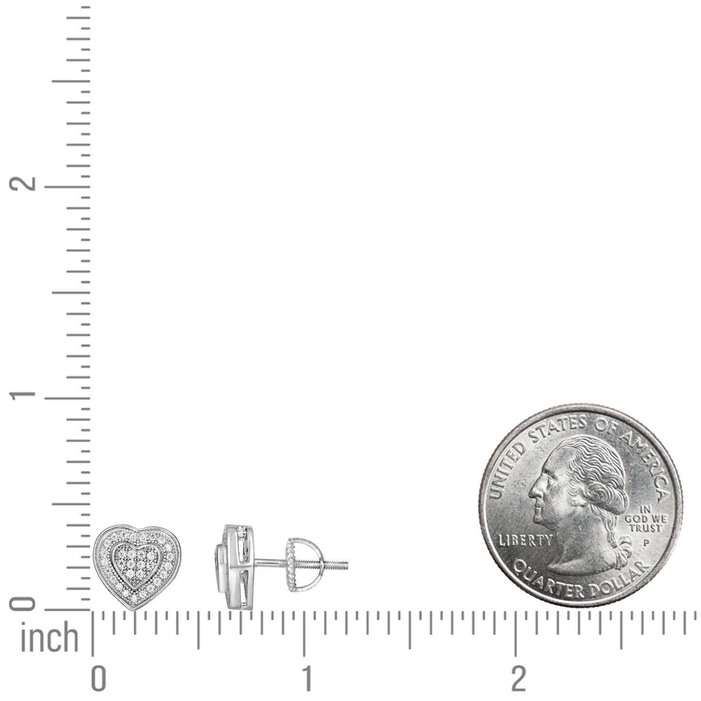 925 Sterling Silver Moissanite Earrings