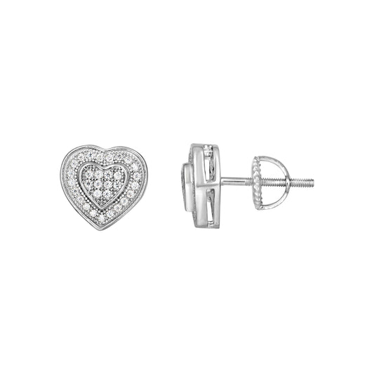 925 Sterling Silver Moissanite Earrings