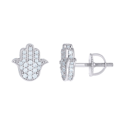 925 Sterling Silver Cz Earrings