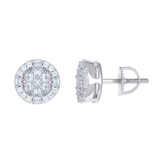 925 Sterling Silver Cz Earrings