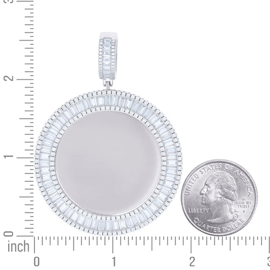 925 Sterling Silver Cz Pendant