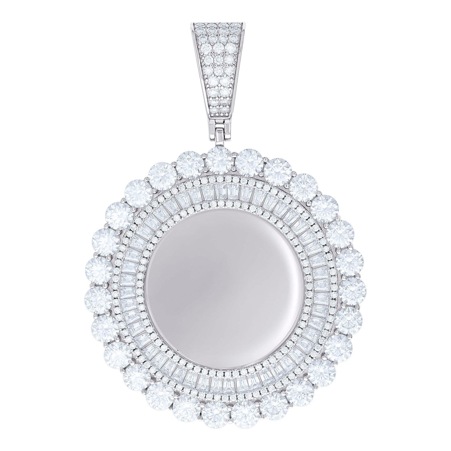 925 Sterling Silver Cz Pendant
