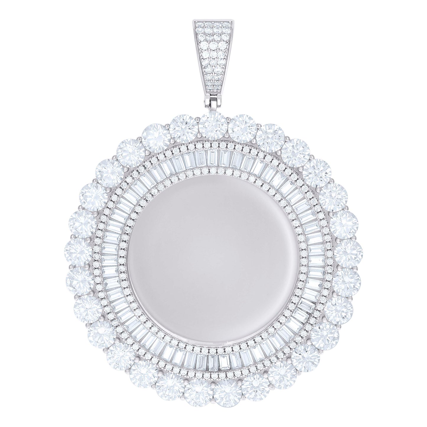 925 Sterling Silver Cz Pendant