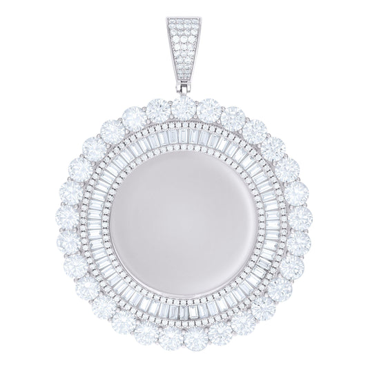 925 Sterling Silver Cz Pendant