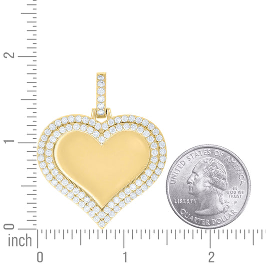 925 Sterling Silver Cz Pendant