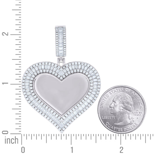 925 Sterling Silver Cz Pendant