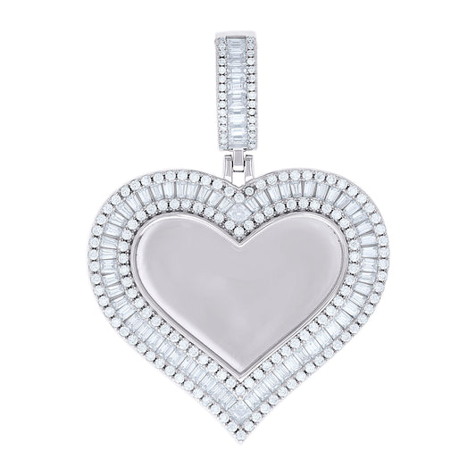 925 Sterling Silver Cz Pendant