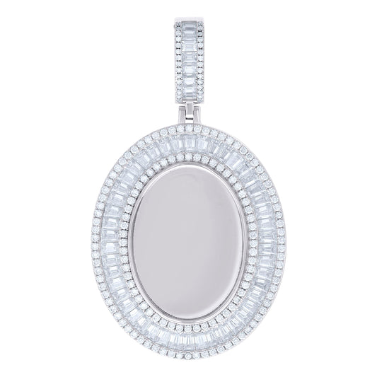 925 Sterling Silver Cz Pendant