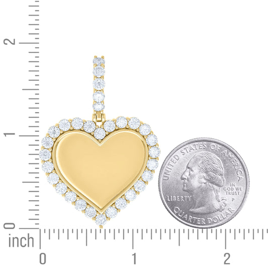 925 Sterling Silver Cz Pendant