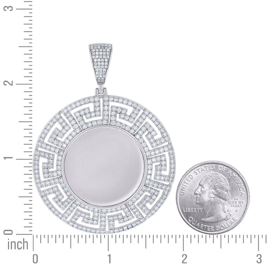 925 Sterling Silver Cz Pendant