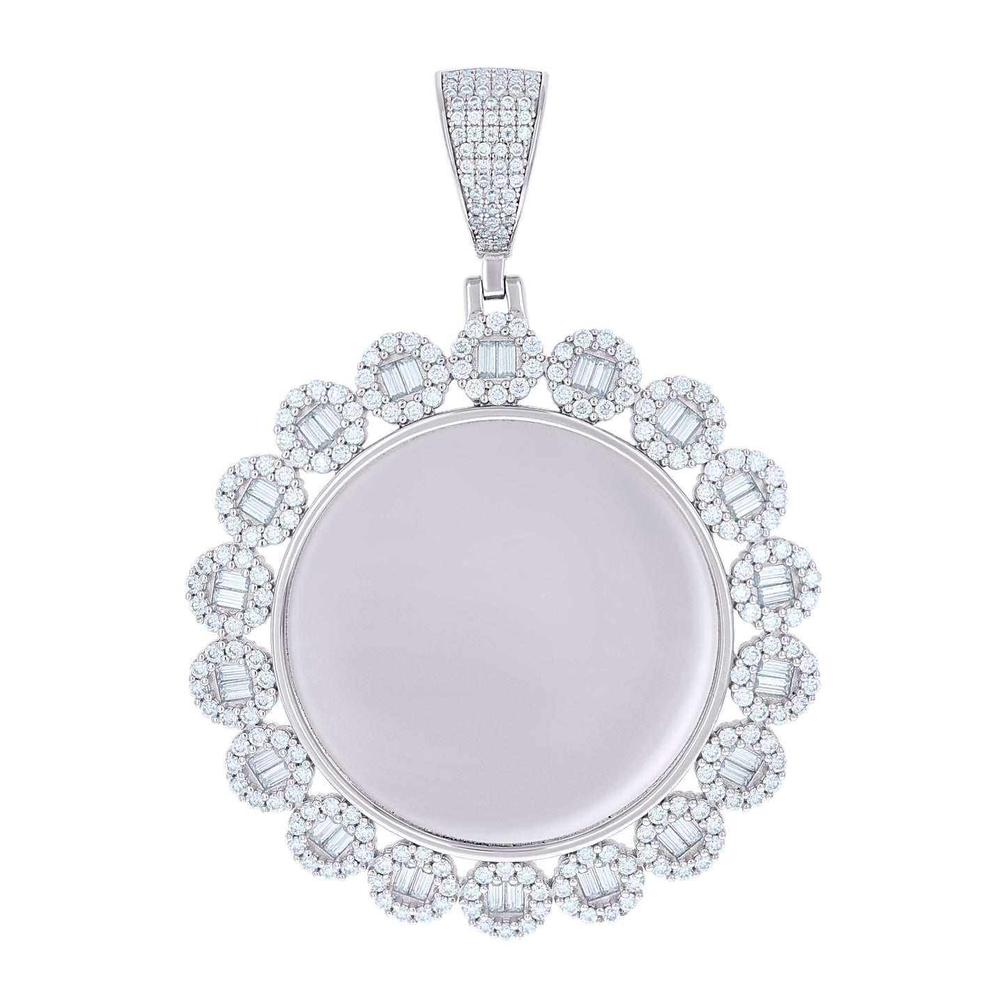 925 Sterling Silver Cz Pendant