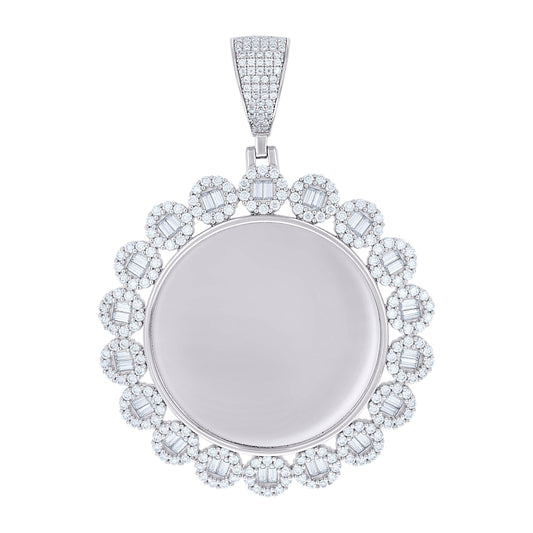 925 Sterling Silver Cz Pendant