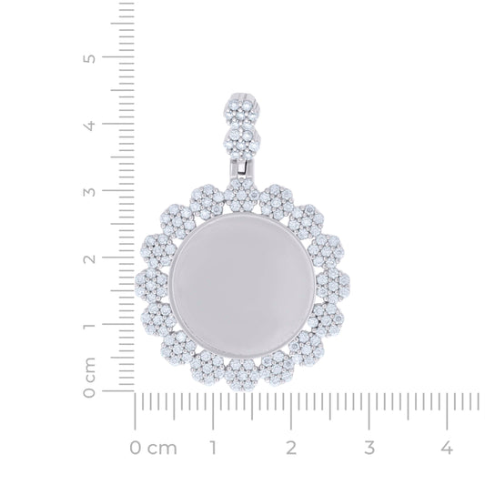 925 Sterling Silver Cz Pendant