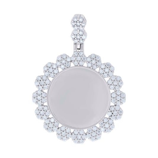 925 Sterling Silver Cz Pendant