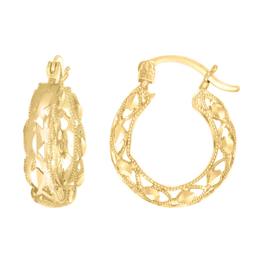 10Kt Gold Earring