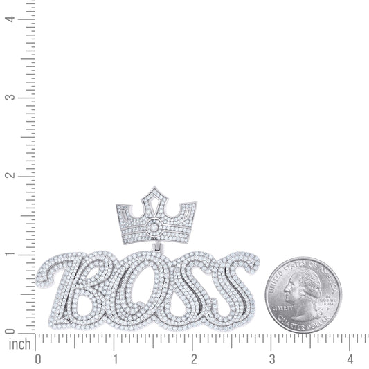 925 Sterling Silver Moissanite Pendant