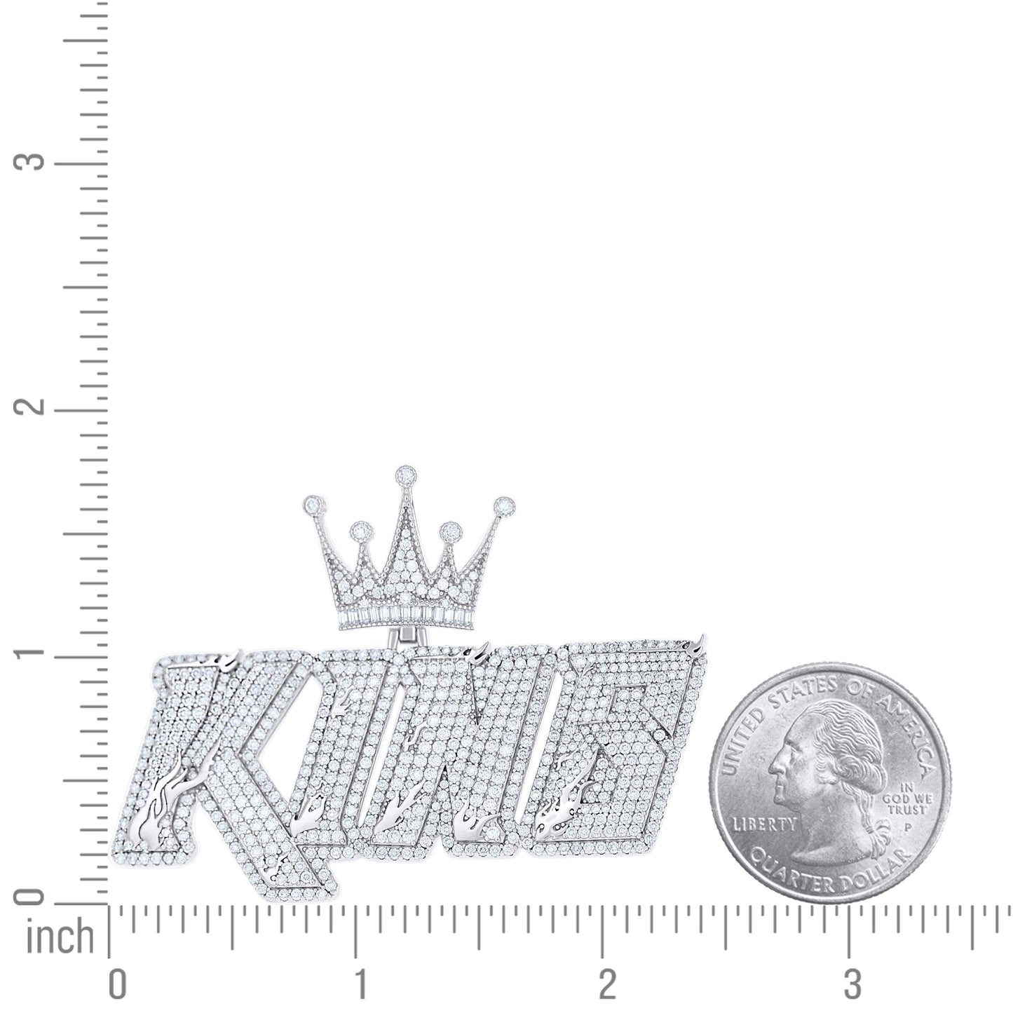 925 Sterling Silver Moissanite Pendant