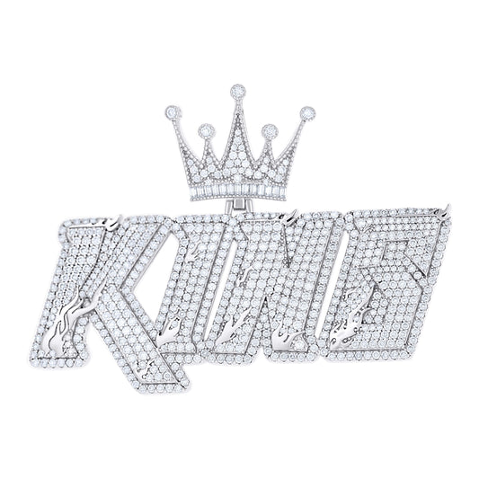 925 Sterling Silver Moissanite Pendant