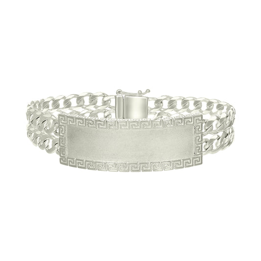 925 Sterling Silver Id Bracelet 8"
