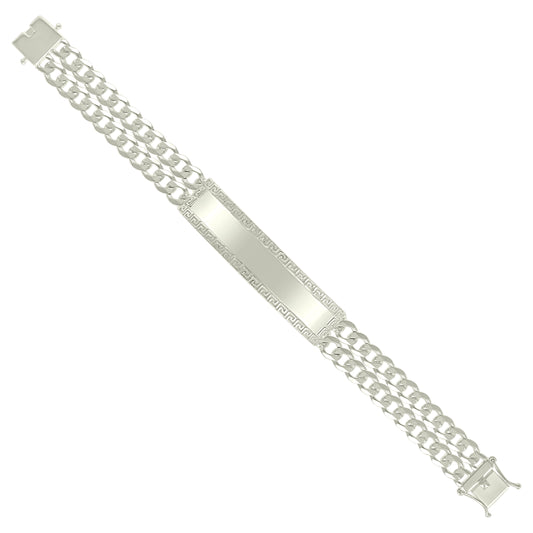 925 Sterling Silver Id Bracelet 8"