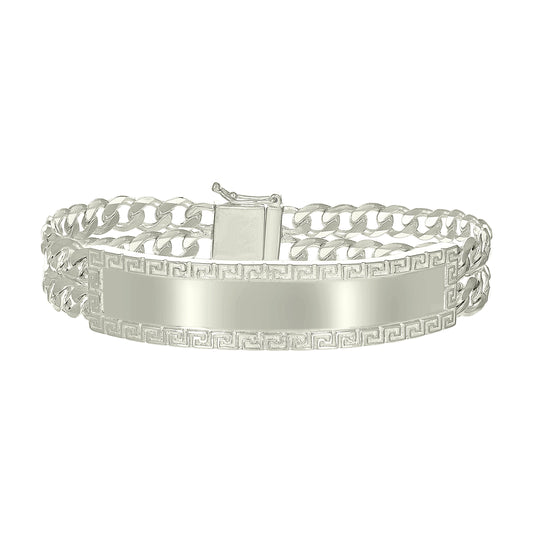 925 Sterling Silver Id Bracelet 8"