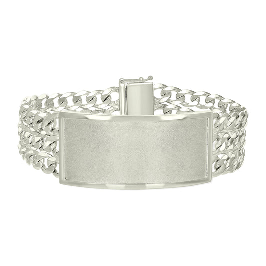 925 Sterling Silver Id Bracelet 8"