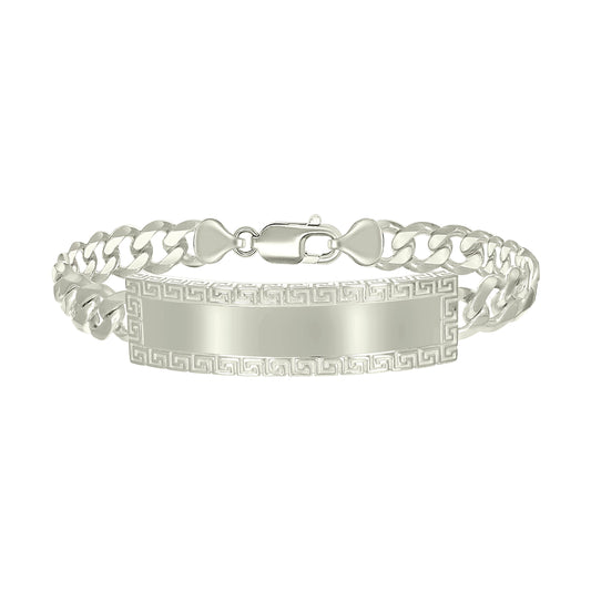 925 Sterling Silver Id Bracelet 8"